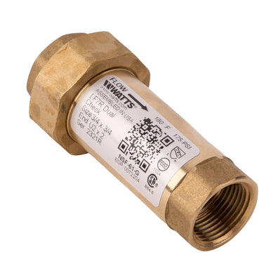 7U2-2 Watts 3/4" Dual Check Backflow Preventer