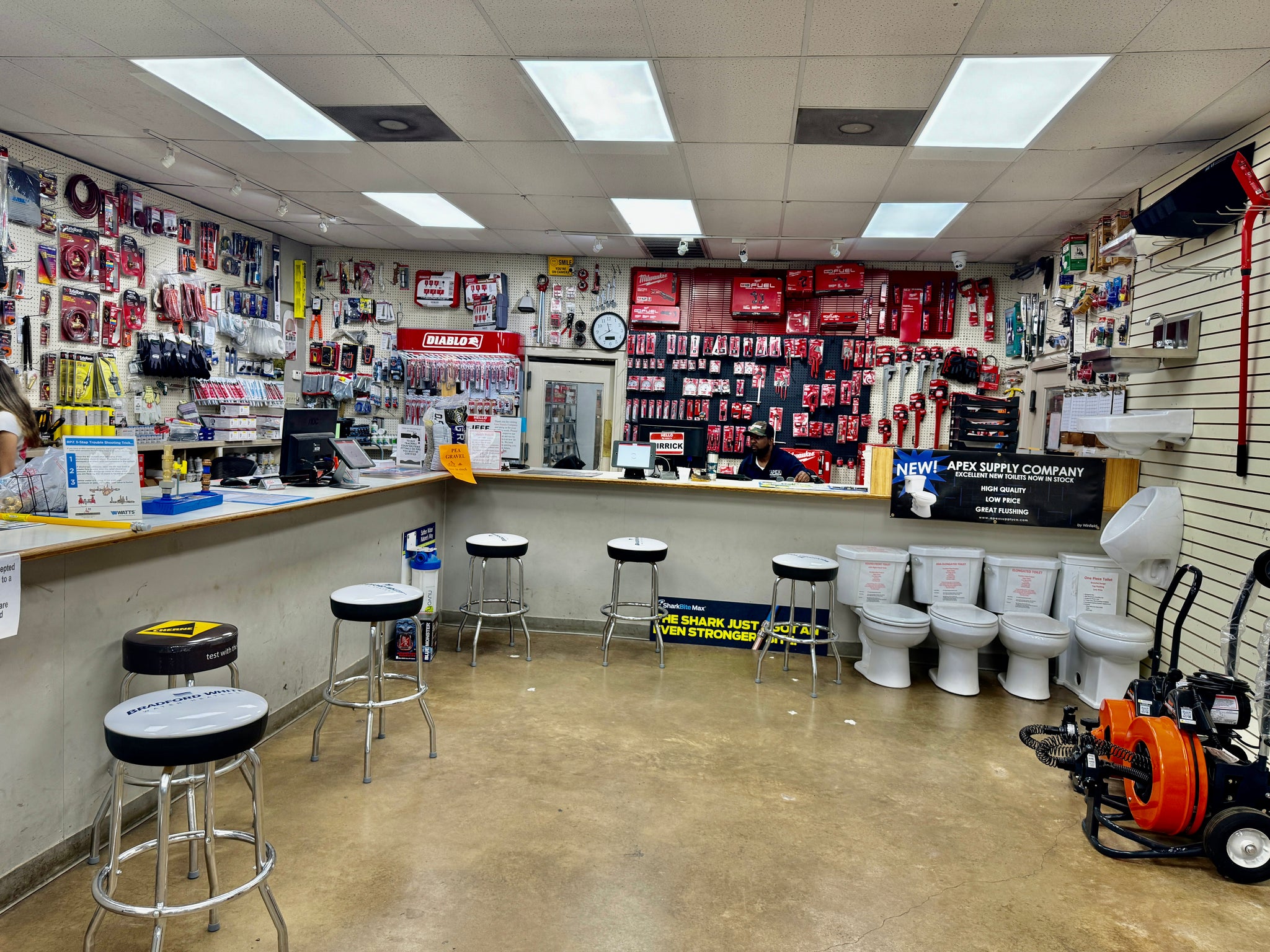 Plumbing Supplies and Parts sold in Richardson Texas by Apex Supply Company