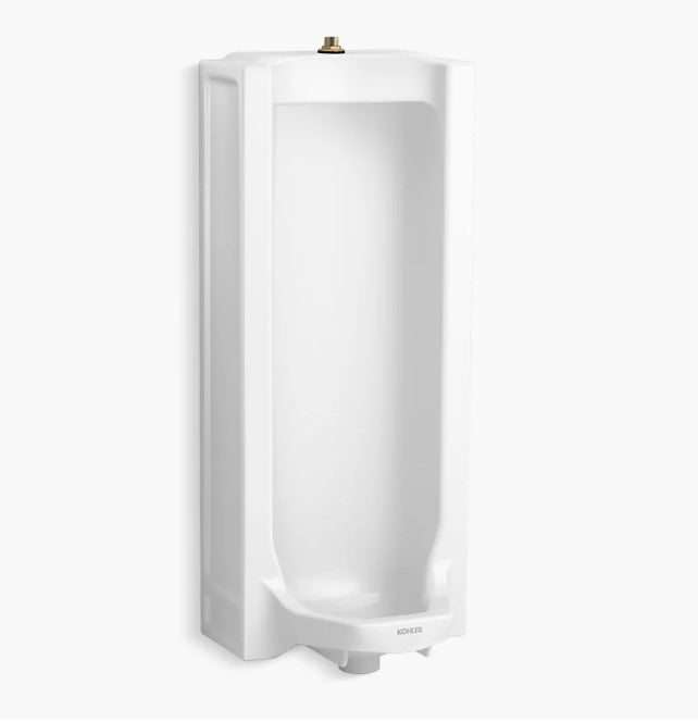 Kohler Branham Full Stall Urinal, Wash - Down, Top Spud, White - APEX Supply Co.