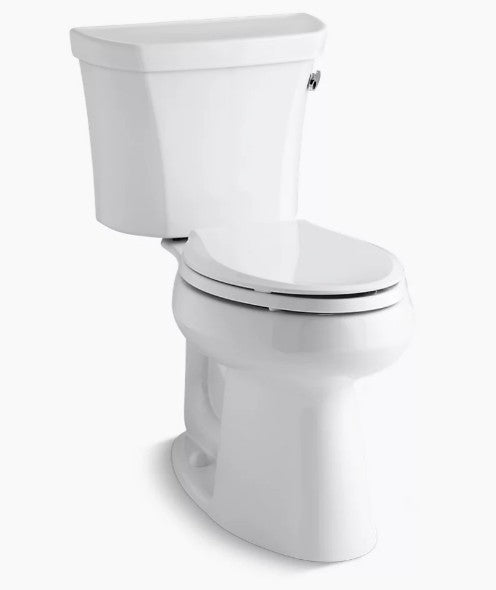 Kohler Highline 1.28 GPF Two - Piece Comfort Height Elongated Toilet with 10" Rough In and Right Hand Trip Lever - APEX Supply Co.
