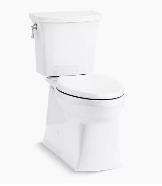 Kohler Corbelle 1.28 GPF XT ContinuousClean Two - Piece Elongated Toilet Skirted Trapway - APEX Supply Co.