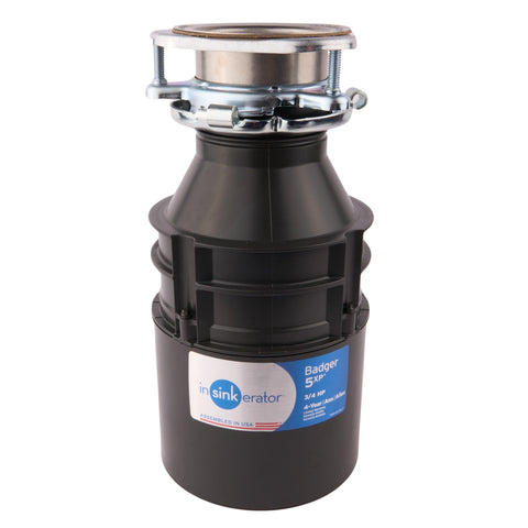 Insinkerator Badger 5XP Garbage Disposal 3/4 HP