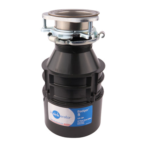 Insinkerator Badger 5 Garbage Disposal 1/2 HP