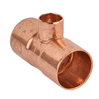 Copper Reducing Tee (C x C x C) 1" x 1" x 1/2"