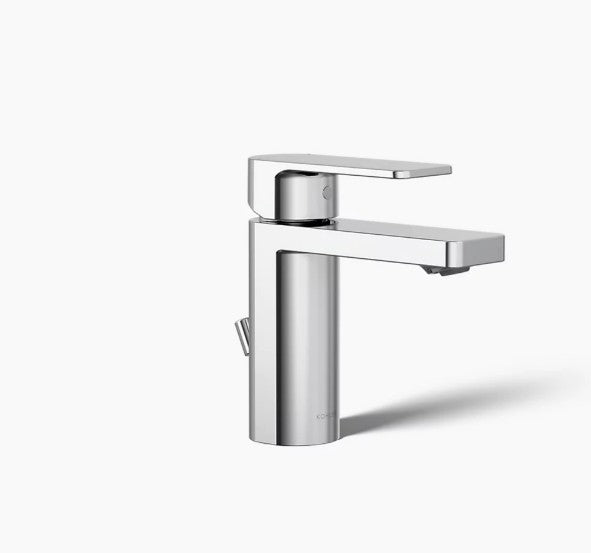 Kohler Parallel Single Hole Bathroom Faucet with Pop - Up Drain Assembly - APEX Supply Co.