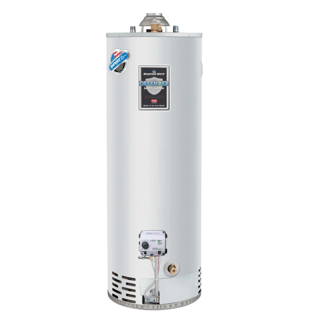 Bradford White 40 Gallon Water Heater w/ White Rogers Valve 6 Year/6 Year Warranty (Natural Gas) - APEX Supply Co.