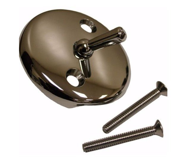 Jones Stephens Chrome Round TRIP Lever FACE Plate - APEX Supply Co.