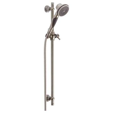 Delta 1.75 GPM Hand Shower Package - Includes Hand Shower, Slide Bar, Hose, and Limited Lifetime Warranty - APEX Supply Co.