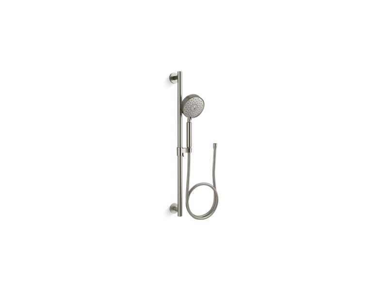 Kohler Purist 2.5 GPM Multi Function Hand Shower Package - Includes Slide Bar and Hose - APEX Supply Co.
