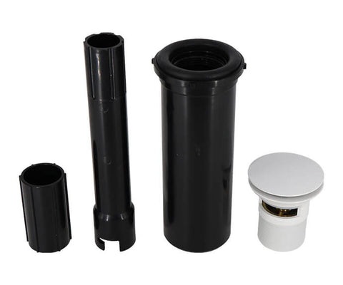 Mountain Plumbing Island Drain Trim Kit Matte - Black - APEX Supply Co.