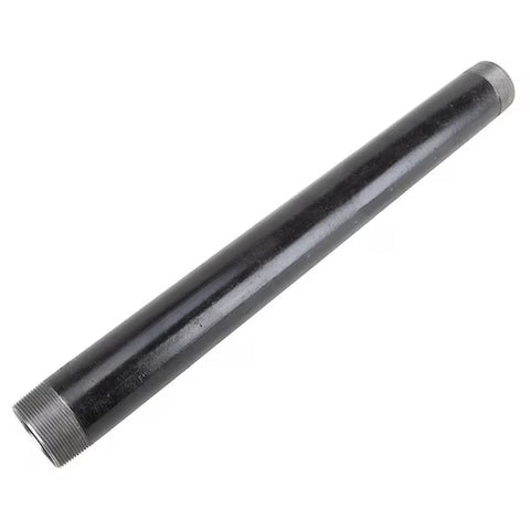 2" x 24" Black Nipple