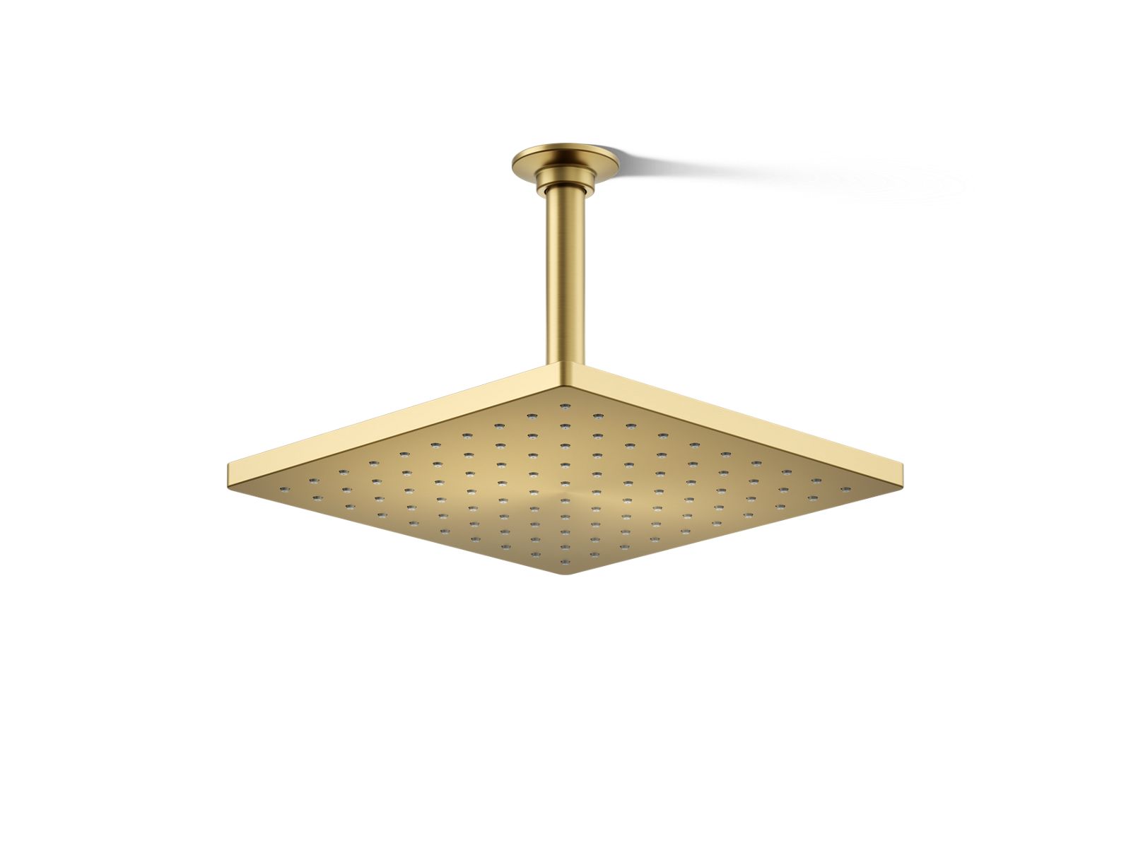 Kohler Honesty Square 10" Single Function 2.5 GPM Rainhead with MasterClean Sprayface - APEX Supply Co.