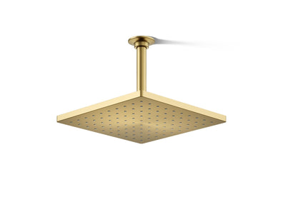 Kohler Honesty Square 10" Single Function 2.5 GPM Rainhead with MasterClean Sprayface - APEX Supply Co.