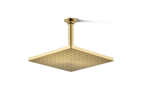 Kohler Honesty Square 10" Single Function 2.5 GPM Rainhead with MasterClean Sprayface - APEX Supply Co.