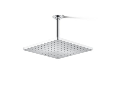 Kohler Honesty Square 10" Single Function 2.5 GPM Rainhead with MasterClean Sprayface - APEX Supply Co.