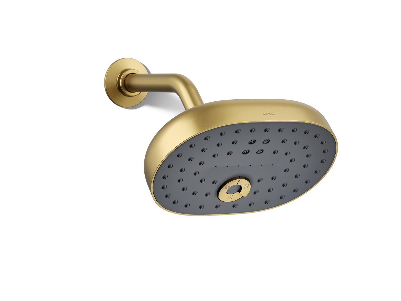 Kohler Statement 2.5 GPM Multi Function Shower Head with MasterClean Sprayface and Katalyst Air Induction Technology - APEX Supply Co.