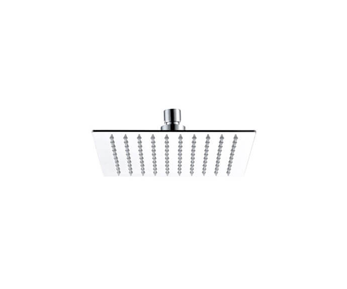 Mountain Plumbing 8" Square Rain Head Matte Black - APEX Supply Co.