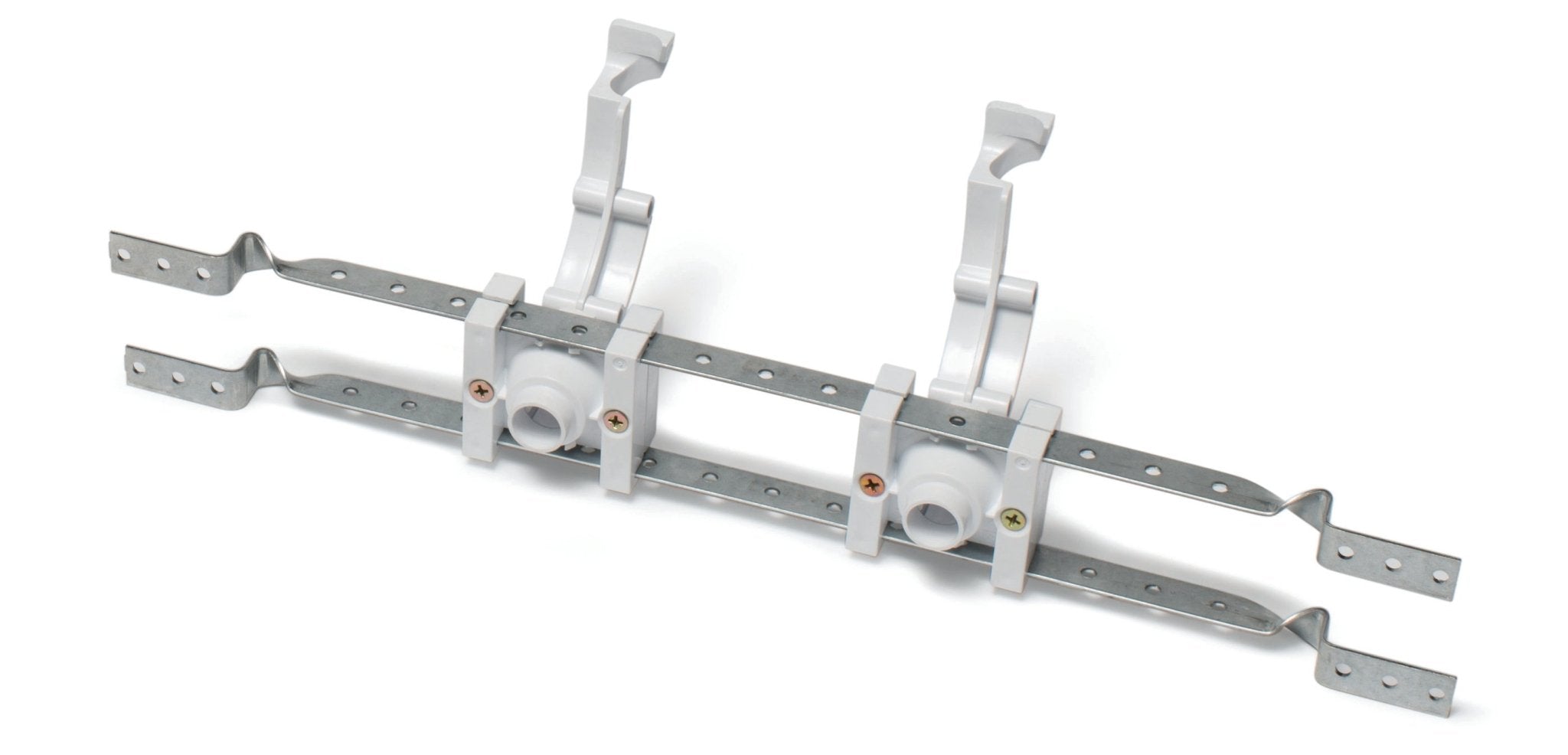 Twisted StrongArm Bracket w/ 2 Plastic Bend Supports for 16" Stud Bays - APEX Supply Co.