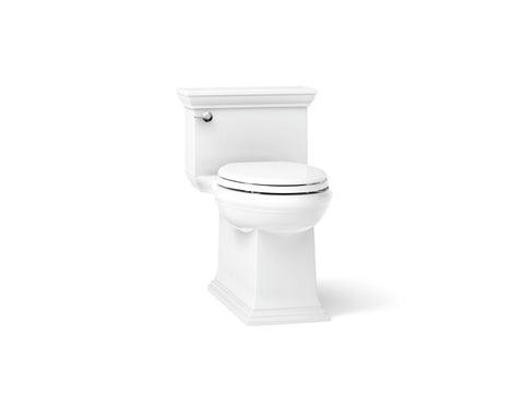 Kohler Memoirs 1.28 GPF Compact Elongated One-Piece Comfort Height Toilet with AquaPiston and Glenbury Quiet-Close Seat Included - APEX Supply Co.