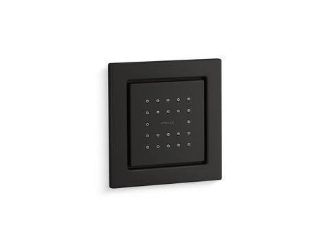 Kohler WaterTile Square Single Square Metal Body Spray – with 22 Rubber Spray Nozzles - APEX Supply Co.