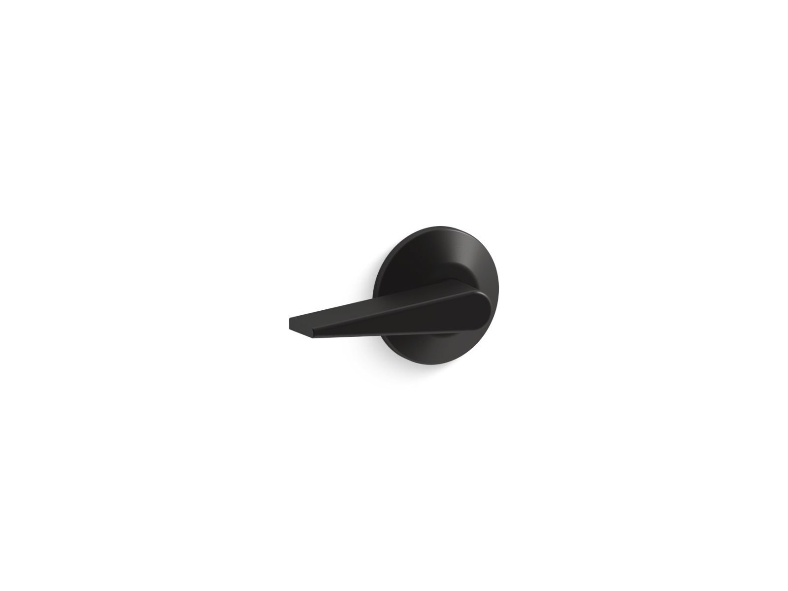 Kohler Memoirs Left Hand Toilet Lever, Matte Black - APEX Supply Co.
