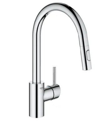 Grohe Concetto 1.75 GPM Single Hole Pull Down Kitchen Faucet - APEX Supply Co.