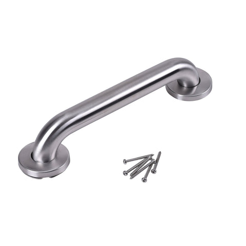 STAINLESS STEEL GRAB BAR 12 IN - APEX Supply Co.