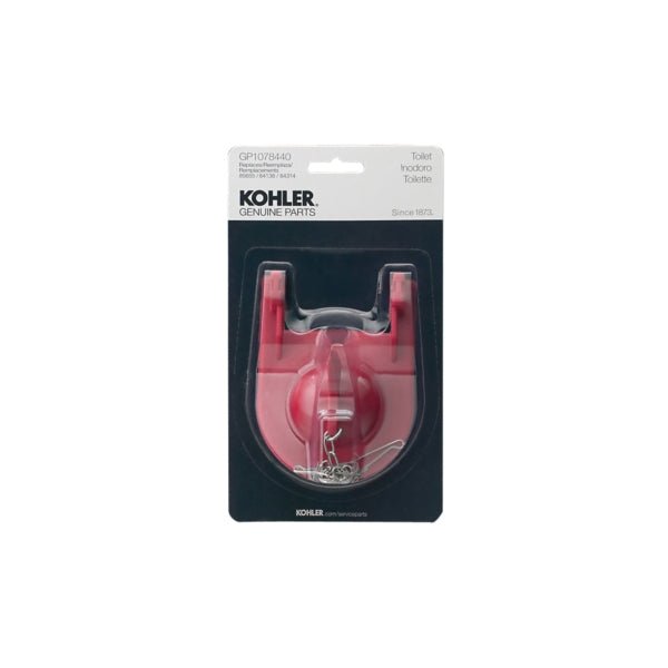 Kohler Flapper with Shark Fin (3322, 3323, 3324) - APEX Supply Co.