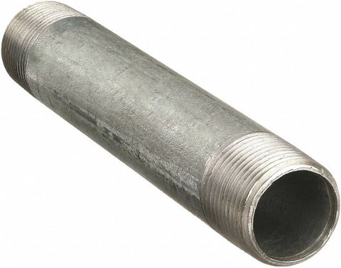 1" x 8" Galvanized Nipple - APEX Supply Co.