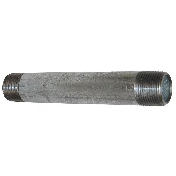1-1/4" x 8" Galvanized Nipple