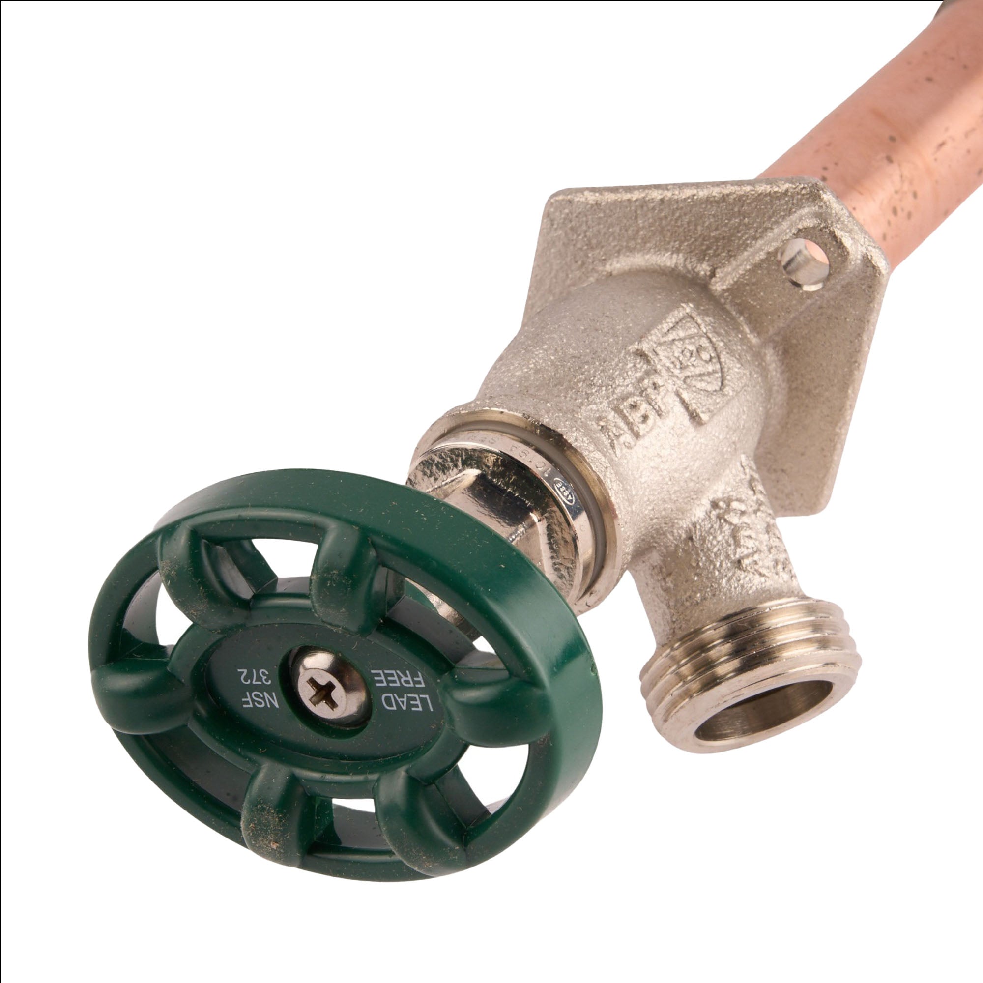 2" Anti - Siphon Lead Free Frostproof Hydrant Quarter Turn, 1/2" MIP and 1/2" SWT Inlet - APEX Supply Co.