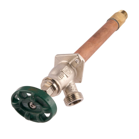 6" Anti - Siphon Lead Free Frostproof Hydrant Quarter Turn, 1/2" MIP and 1/2" SWT Inlet - APEX Supply Co.