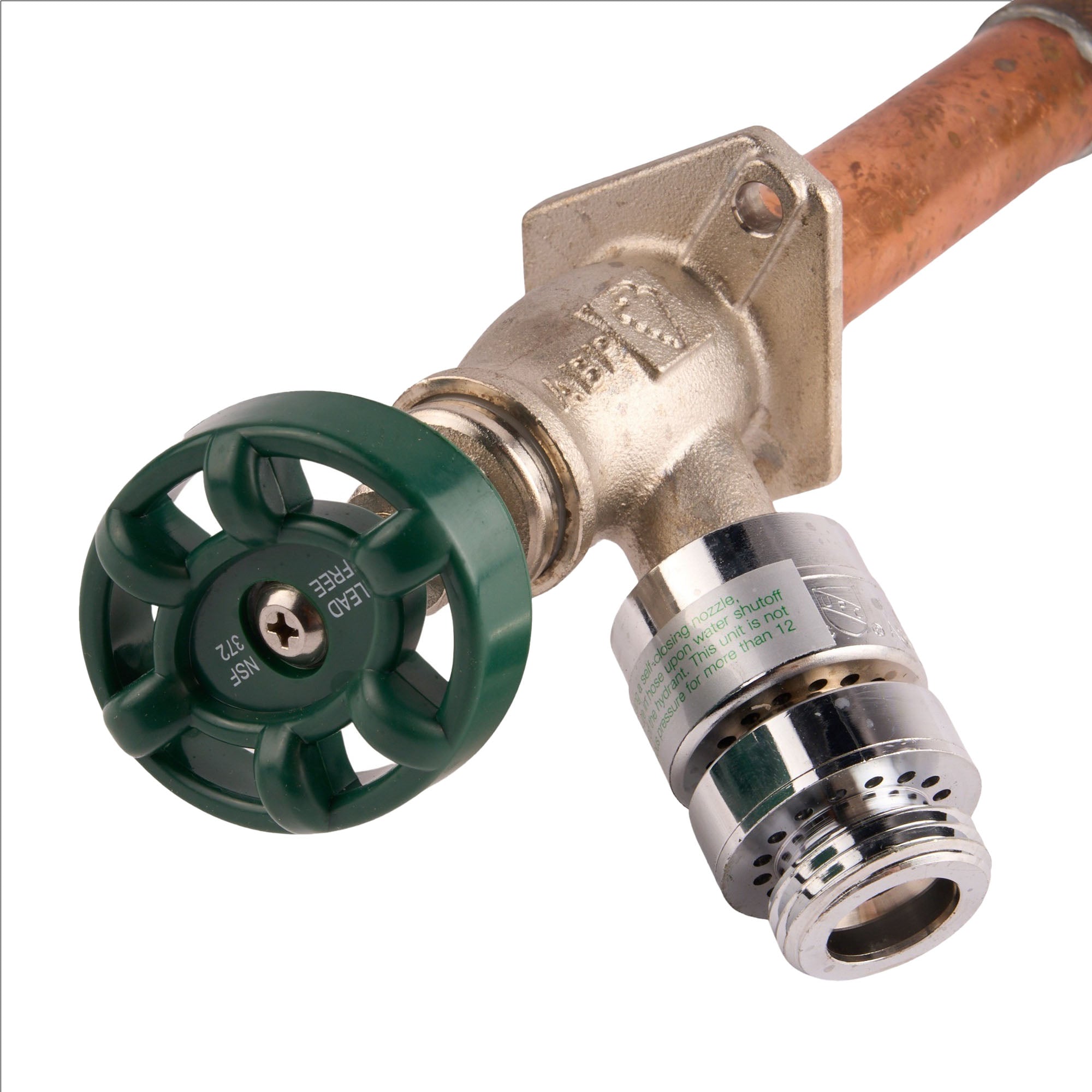 4" Arrowhead Brass Lead Free Frost Proof Hydrant, 1/2" MIP and 1/2" SWT Inlet - APEX Supply Co.
