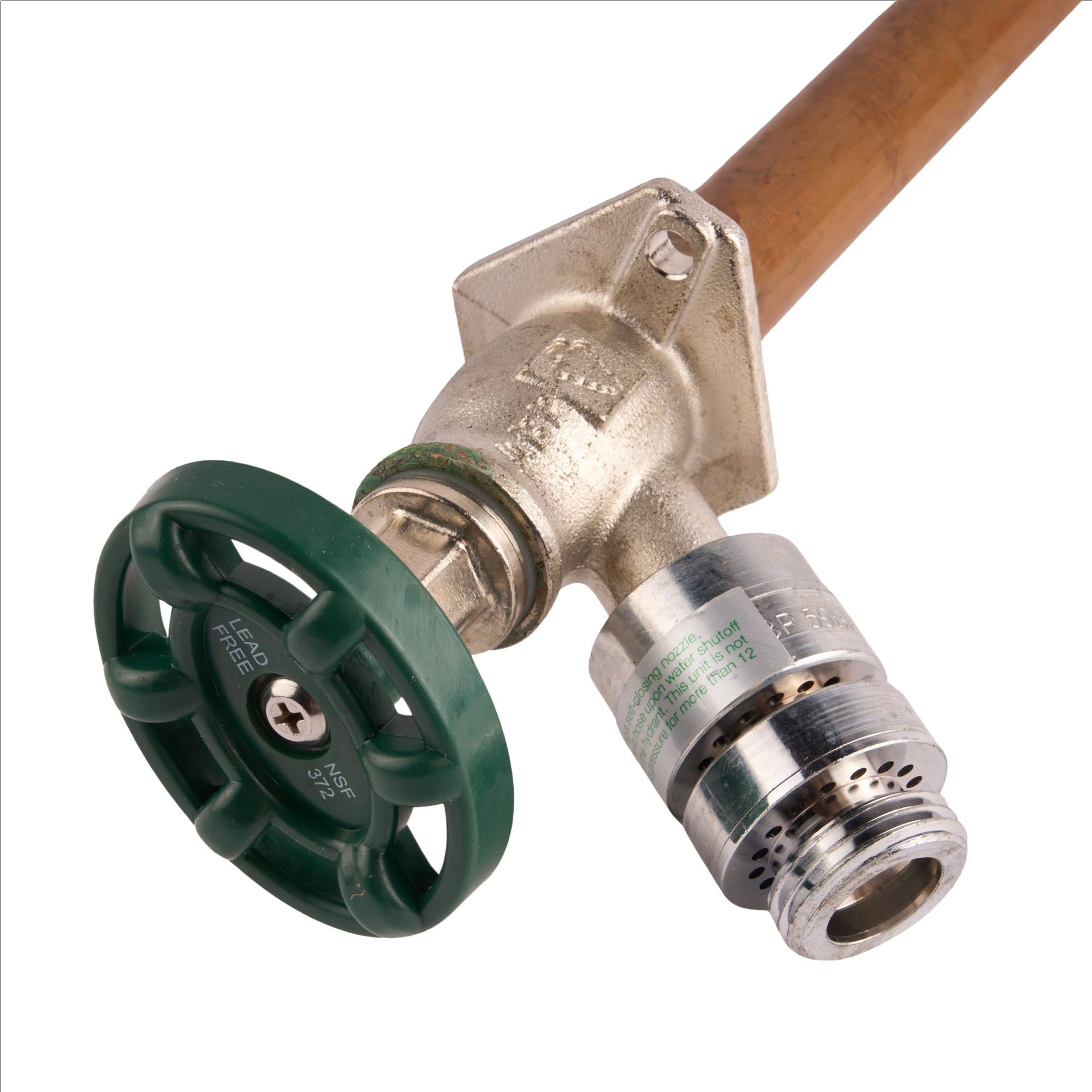 10" Arrowhead Brass Lead Free Frost Proof Hydrant, 1/2" MIP and 1/2" SWT Inlet - APEX Supply Co.