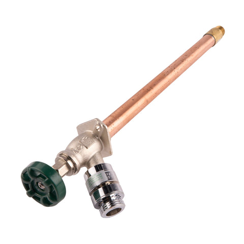 12" Arrowhead Brass Lead Free Frost Proof Hydrant, 1/2" MIP and 1/2" SWT Inlet - APEX Supply Co.