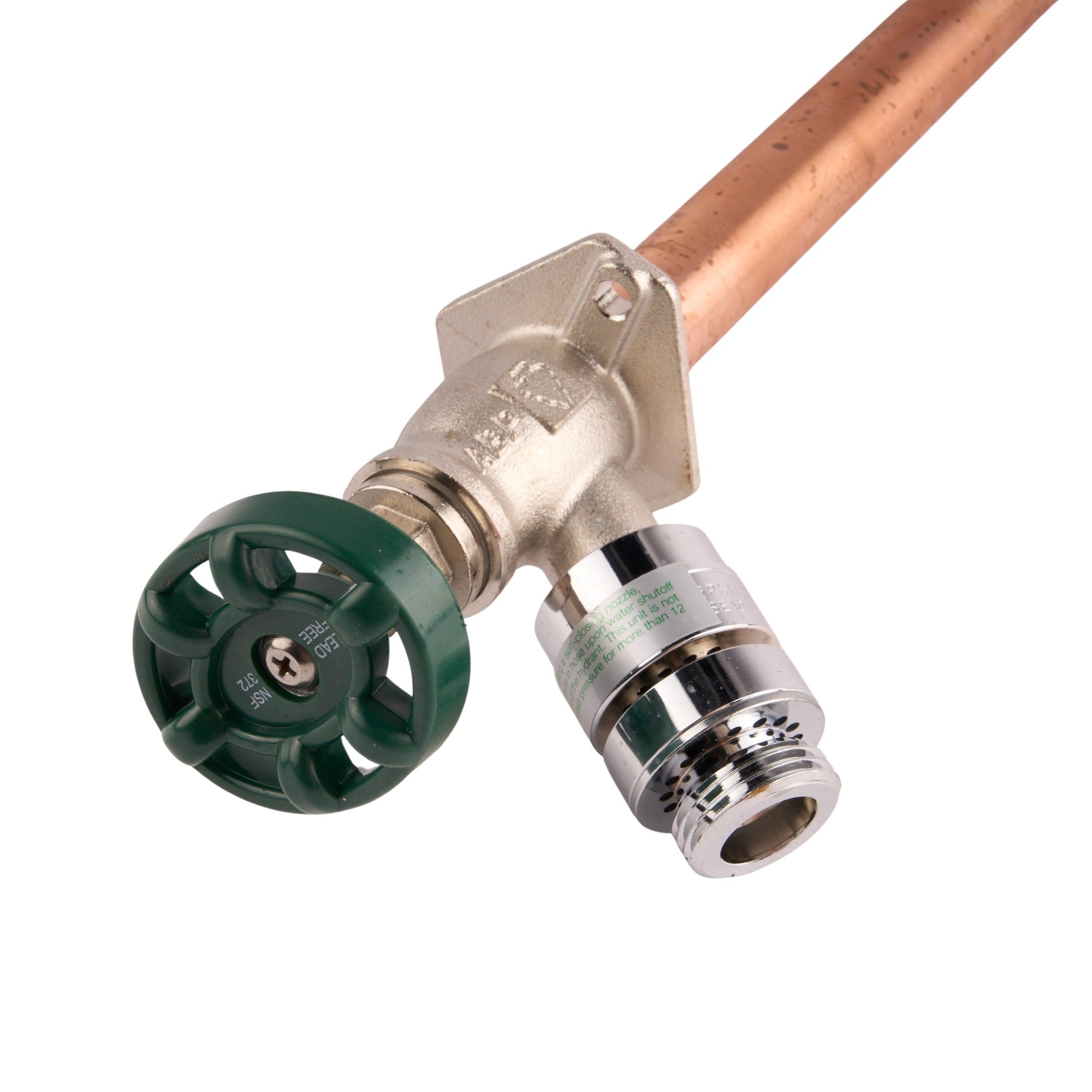 12" Arrowhead Brass Lead Free Frost Proof Hydrant, 1/2" MIP and 1/2" SWT Inlet - APEX Supply Co.