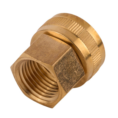 SWI Brass Hose Adapter (FHT x FIP) - APEX Supply Co.