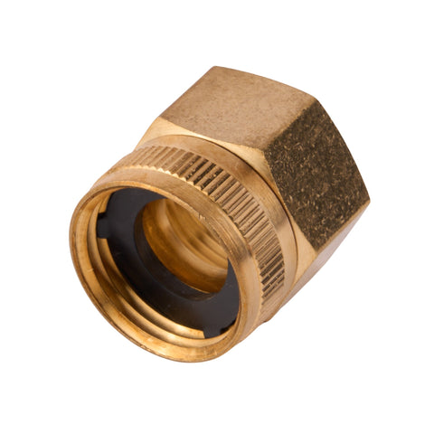 SWI Brass Hose Adapter (FHT x FIP) 3/4"