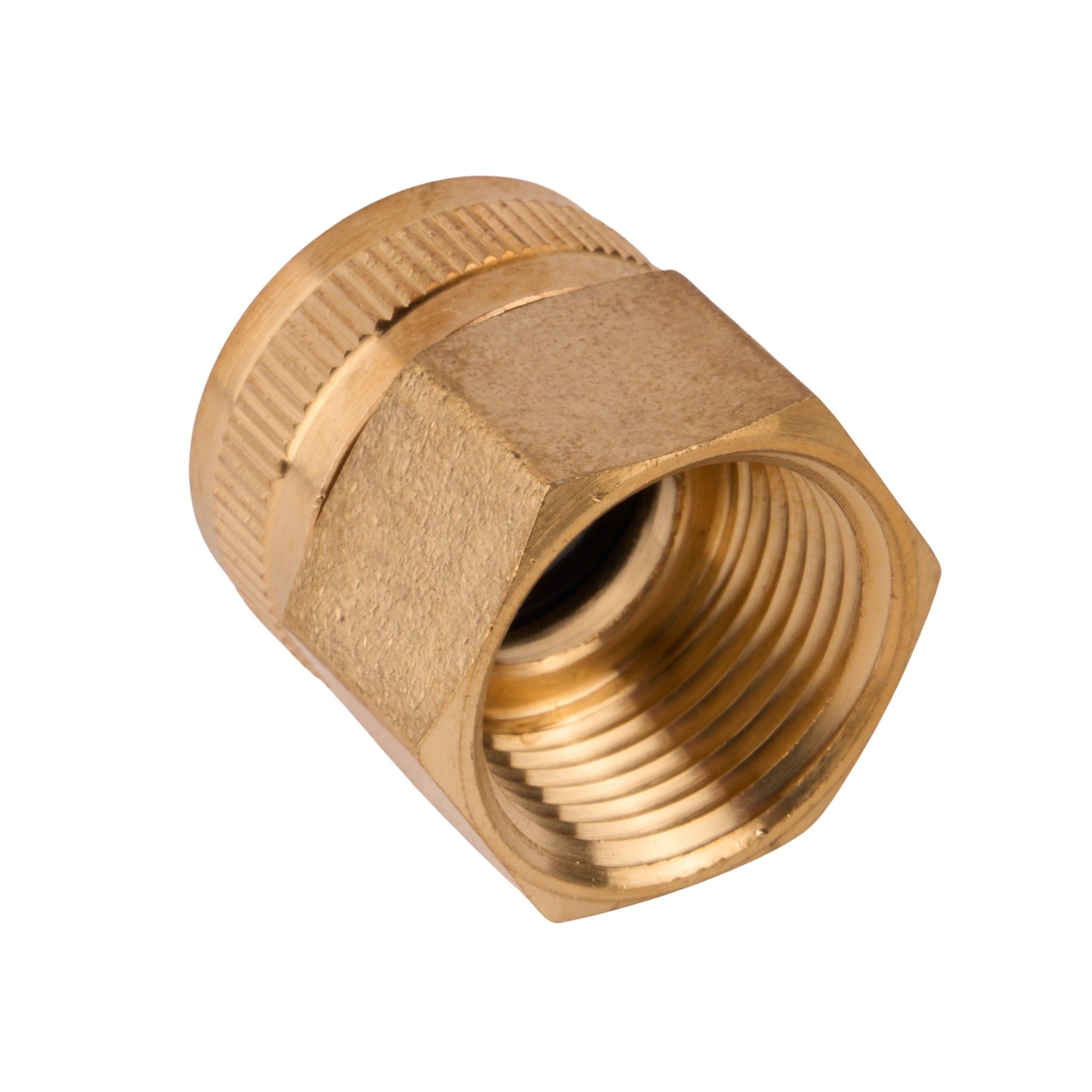 SWI Brass Hose Adapter (FHT x FIP) 3/4"