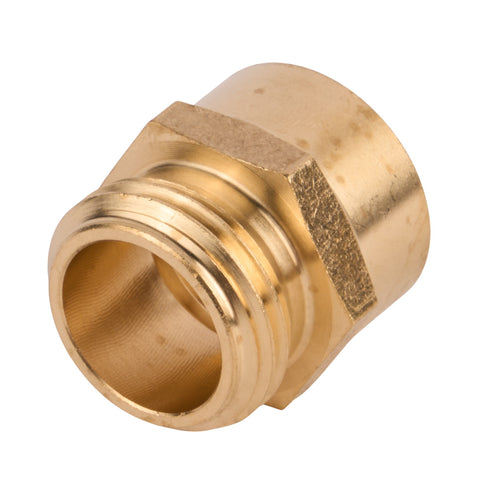 Brass Hose Adapter (MHT x FIP) 3/4"