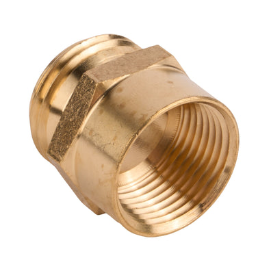 Brass Hose Adapter (MHT x FIP) 3/4"
