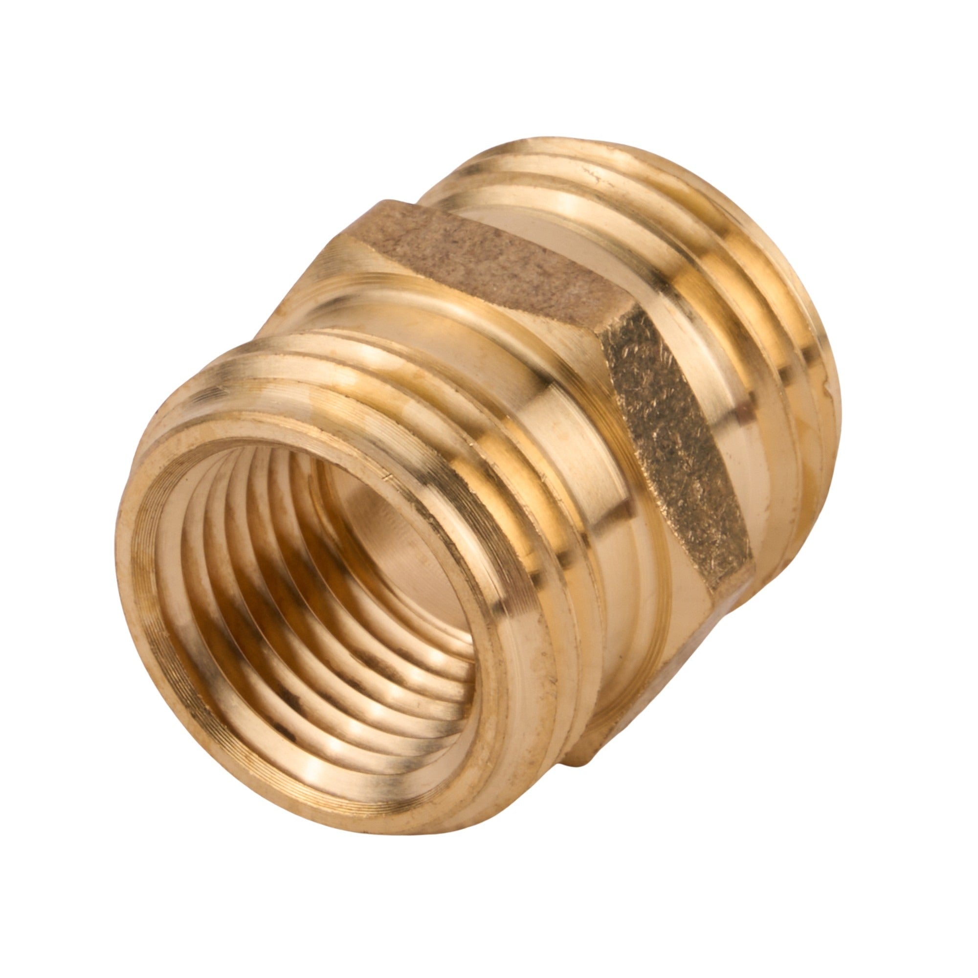 Brass Hose Adapter (MHT x MHT) - APEX Supply Co.