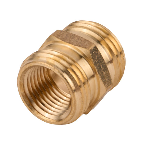 Brass Hose Adapter (MHT x MHT) - APEX Supply Co.