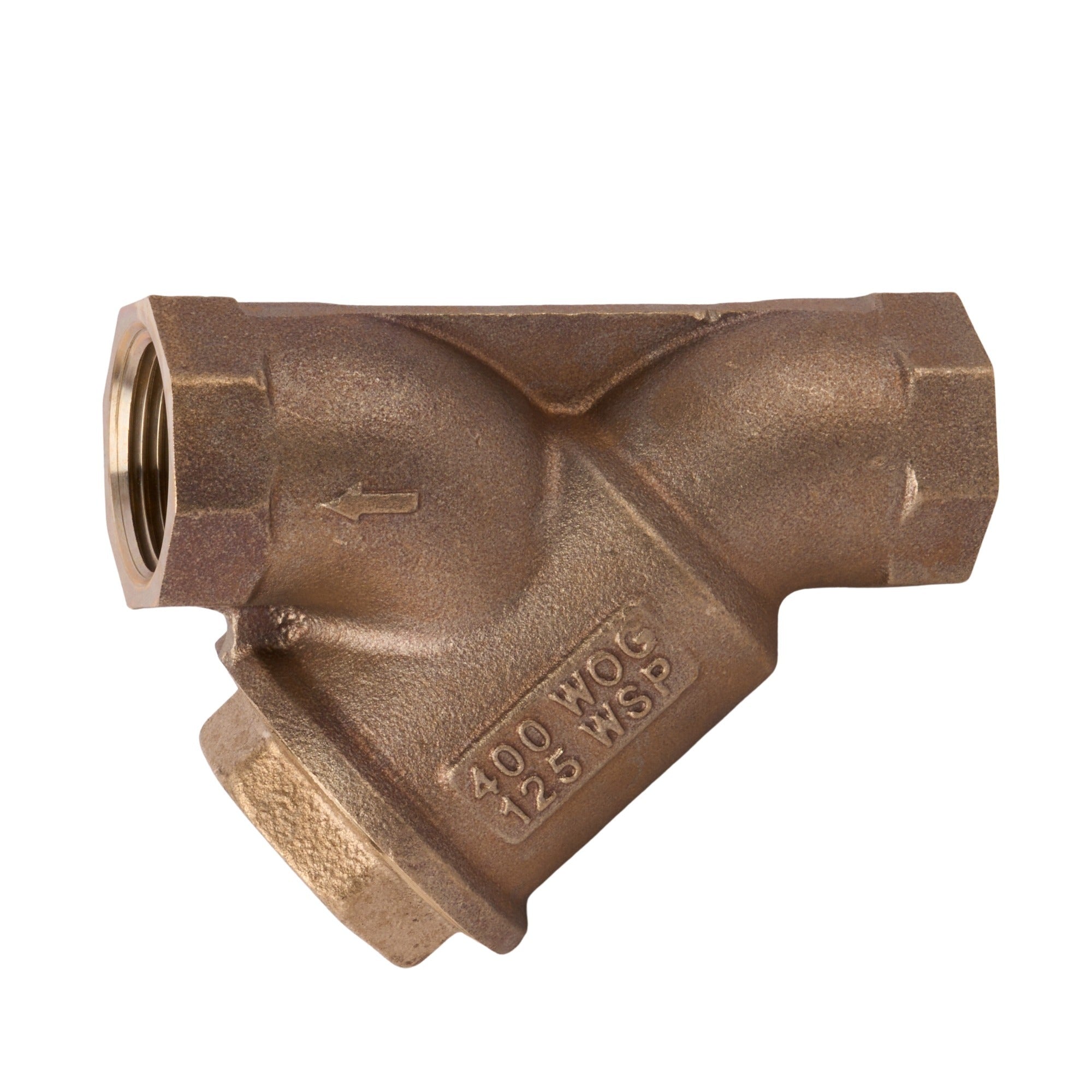 1" LF777SM1-20 Lead Free Bronze Wye Strainer (Threaded)