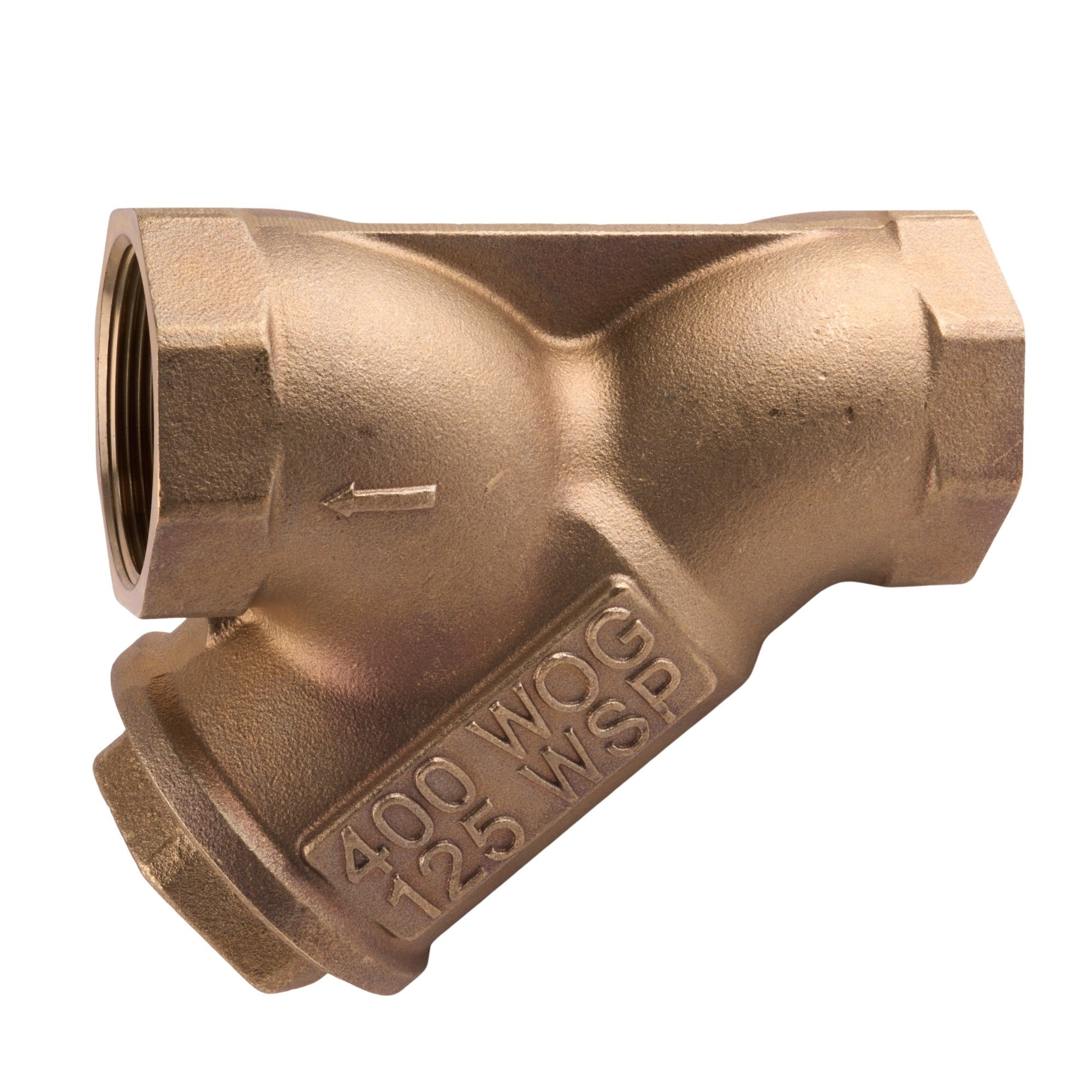 2" LF777SM3-20 Lead Free Bronze Wye Strainer (Threaded)