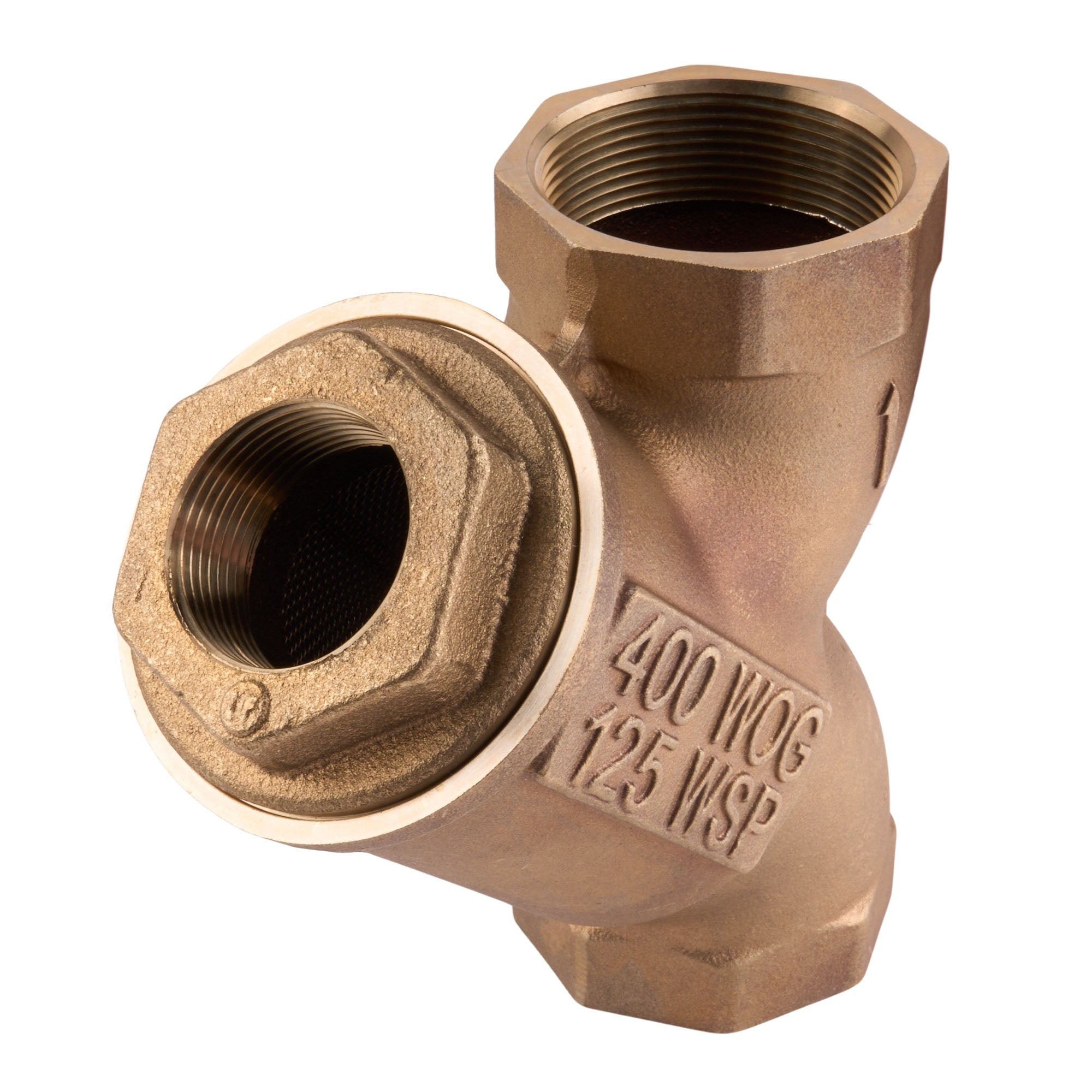 2" LF777SM3-20 Lead Free Bronze Wye Strainer (Threaded)