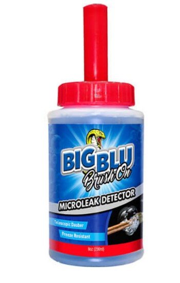 Big Blu Brush On MicroLeak Detector