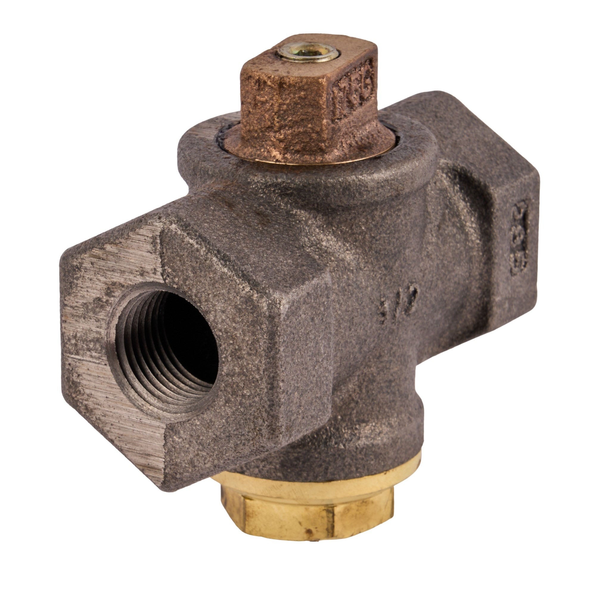 Blk Ib Gas Stop 1/2"