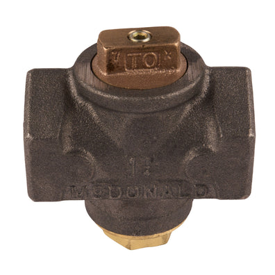 Blk Ib Gas Stop 1-1/4"