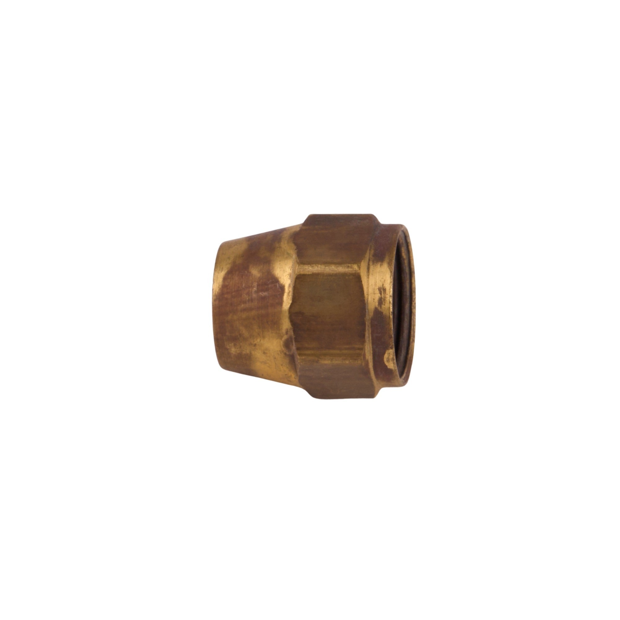 Brass Flare Nut 9/16" OD x 1/4" MIP